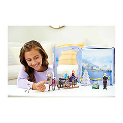 Mattel La Reine des neiges - Coffret Livre D'Histoires et figurines La Reine des neiges pas cher