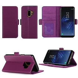 Xeptio Samsung Galaxy S9 housse violette