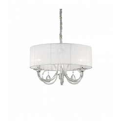 Ideal Lux Suspension Blanche SWAN 3 ampoules