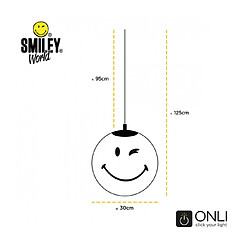 Onli Suspension SMILEY Plastique Blanc