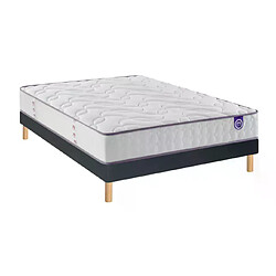 Avis Ensemble Merinos Full Bed - 651 Ressorts ensachés + Sommier Confort Ferme 180x200 - Double Sommier