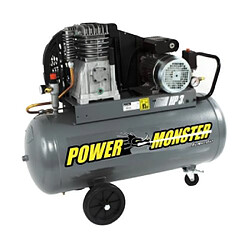 Mecafer Power Monster - Compresseur professionnel 3CV 100 litres