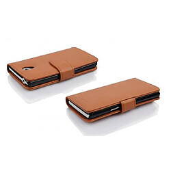 Avis Cadorabo Coque HTC Desire 700 Etui en Brun