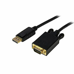 Adaptateur DisplayPort vers VGA Startech DP2VGAMM10B 3 m Noir