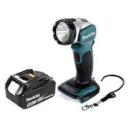 Makita DML 802 T1 Lampe torche de chantier sans fil 18 V Li-Ion + 1x Batterie 5,0 Ah - sans chargeur