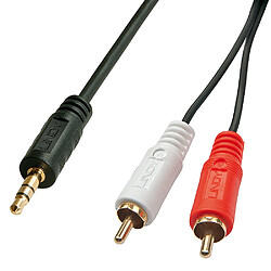 Avis Câble Audio Jack vers RCA LINDY 35682