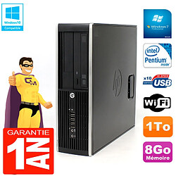 PC HP Compaq Pro 6200 SFF Intel G840 RAM 8Go 1To Graveur DVD Wifi W7 - Occasion