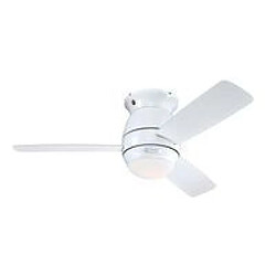 Westinghouse Ventilateur Halley 122cm Blanc Erable