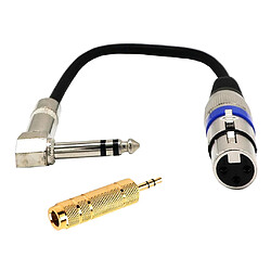 Acheter Câble audio XLR femelle à 3 broches