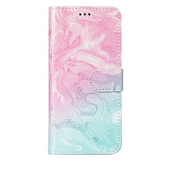 Wewoo Housse Étui vert pour Samsung Galaxy S9 Rose Marbre Motif Horizontal en cuir Flip avec Titulaire & Card Slots & Wallet