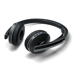 EPOS C20 Micro Casque Supra-Auriculaire Sans Fil Bluetooth Microphone Plastique Noir pas cher