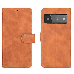 Universal Google Pixel 6 Pu Leather Flip Case avec emplacements de carte / fermeture magnétique / Kickstand