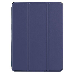 Avis Etui en PU trépied pliable avec fente pour stylo violet foncé pour votre Apple iPad Air 10.5 (2019)/Pro 10.5 pouces (2017)