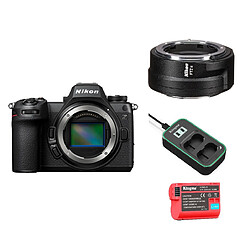 Nikon Z6 III Camera + Nkon FTZ II Mount Adapter + Kingma battery Charger kit