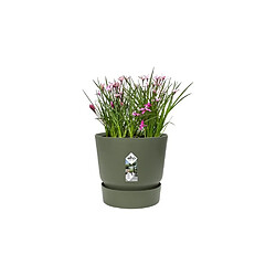 Avis ELHO Pot de fleurs rond Greenville 47 - Extérieur - Ø 47 x H 44,1 cm - Vert feuille