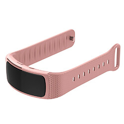 Acheter Wewoo Bracelet pour montre connectée en silicone Samsung Gear Fit2 SM-R360taille de la dragonne 150-213mm rose