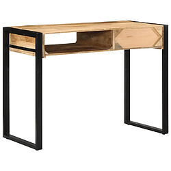 Acheter vidaXL Bureau 100x50x75 cm bois de manguier brut massif