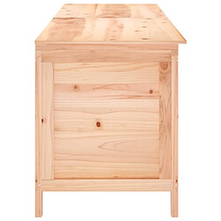 Acheter vidaXL Boîte de rangement de jardin 198,5x50x56,5 cm bois massif sapin