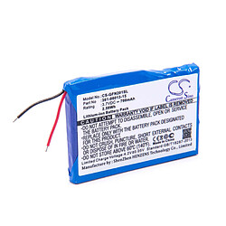 vhbw Li-Ion batterie 700mAh (3.7V) pour système de navigation GPS comme Garmin 361-00013-15