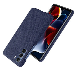 Coque en TPU anti-rayures bleu pour votre Motorola Edge S30