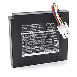 vhbw Batterie compatible avec Dymo LabelManager 500TS, PnP imprimante, scanner, imprimante d'étiquettes (2000mAh, 14,8V, Li-ion)