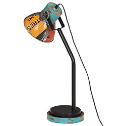 Acheter vidaXL Lampe de bureau 25 W multicolore 18x18x60 cm E27