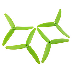 Hélice De 4 Pièces à 3 Feuilles Pour Accessoire Hubsan X4 H502S H502E, Vert pas cher