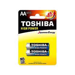 Piles LR6 - Pack de 2 Toshiba