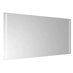 Avis Maison Chic Miroir à LED,Miroir Lumineux LED pour salle de bain,Miroir decoration 50x100 cm -MN27822