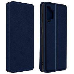 Avizar Housse pour Samsung Galaxy A13 5G et A04s Clapet Porte-carte Support Vidéo bleu