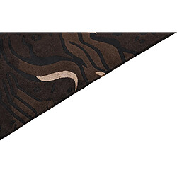 Vidal Tapis de laine 239x175 noir Darya