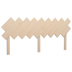 Maison Chic Tête de lit scandinave,Meuble de chambre 178x3x80,5 cm Bois massif de pin -MN40577