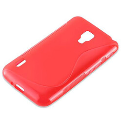 Cadorabo Coque LG L5 II (2. SIM) Etui en Rouge