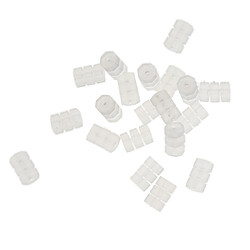 20Pcs Donuts Protections de Câble de Frein O-anneaux en Plastique Résistant