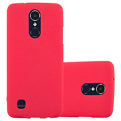 Cadorabo Coque LG K8 2017 US Version Etui en Rouge