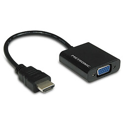 Metronic Convertisseur HDMI / VGA 