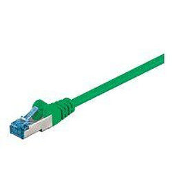 Disney S/FTP CAT6A 0,5M GREEN LSZH 4x2xAWG 27/7 CU MHz