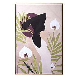 Cadre Alexandra House Living Bois silhouette 80 x 4 x 120 cm