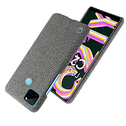 Coque en TPU anti-empreintes digitales, gris pour votre Realme C21Y/Realme C25Y