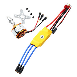 Avis A2212 Moteur Sans Balais 30A ESC Avec Prise T Et Connecteurs Banane 3,5 Mm KV1400