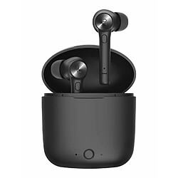 Chrono Écouteurs Bluetooth, écouteurs Bluetooth dans l'oreille Hi (ouragan), véritables écouteurs sans fil avec boîtier de chargement, casques Bluetooth 5.0 pour téléphone portable / sport / course / Android / IOS, 5 heures de lecture(noir)