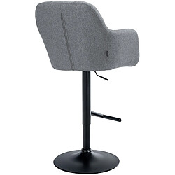 Acheter Non Tabouret de bar Natoma tissu noir