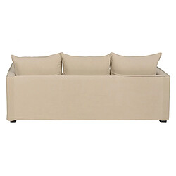 Acheter BigBuy Home Canapé trois places Beige 220 x 95 x 90 cm