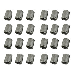 24x Bouchon De Soupape De Roue Vanne Extension Valve Stem Pour Pneu Jante