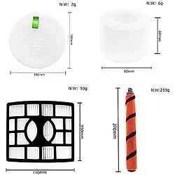 Pièces de rechange de filtre pour aspirateur droit Shark AX952, AX951, AX950, AZ1002, accessoires