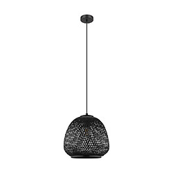 EGLO Plafonnier Dome Suspension Noir