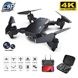 Acheter Universal UAV 4K Professional HD Grand angle Camera 1080P WiFi FPV UAV Double Camera High Reservation Inutile Camera Helicopter Toys | RC Helicopter(Le noir)