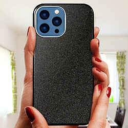 Acheter Avizar Coque iPhone 13 Pro Paillette Amovible Silicone Semi-rigide noir