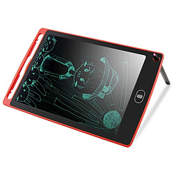 Wewoo Tablette graphique rouge Portable 8.5 pouces LCD Écriture Dessin Graffiti Électronique Pad Message Conseil Papier Brouillon avec Stylo, CE / FCC / RoHS Certifié pas cher