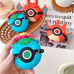 GUPBOO Airpods Coque Housse Étui Protecteur Compatible pour AirPods 3-Dessin animé Poke Ball Dracaufeu